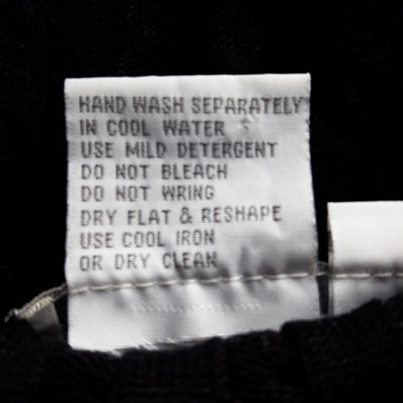 Casual Corner Annex Black Cable Knit Sweater Dress Vintage Office S - Picture 5 of 5